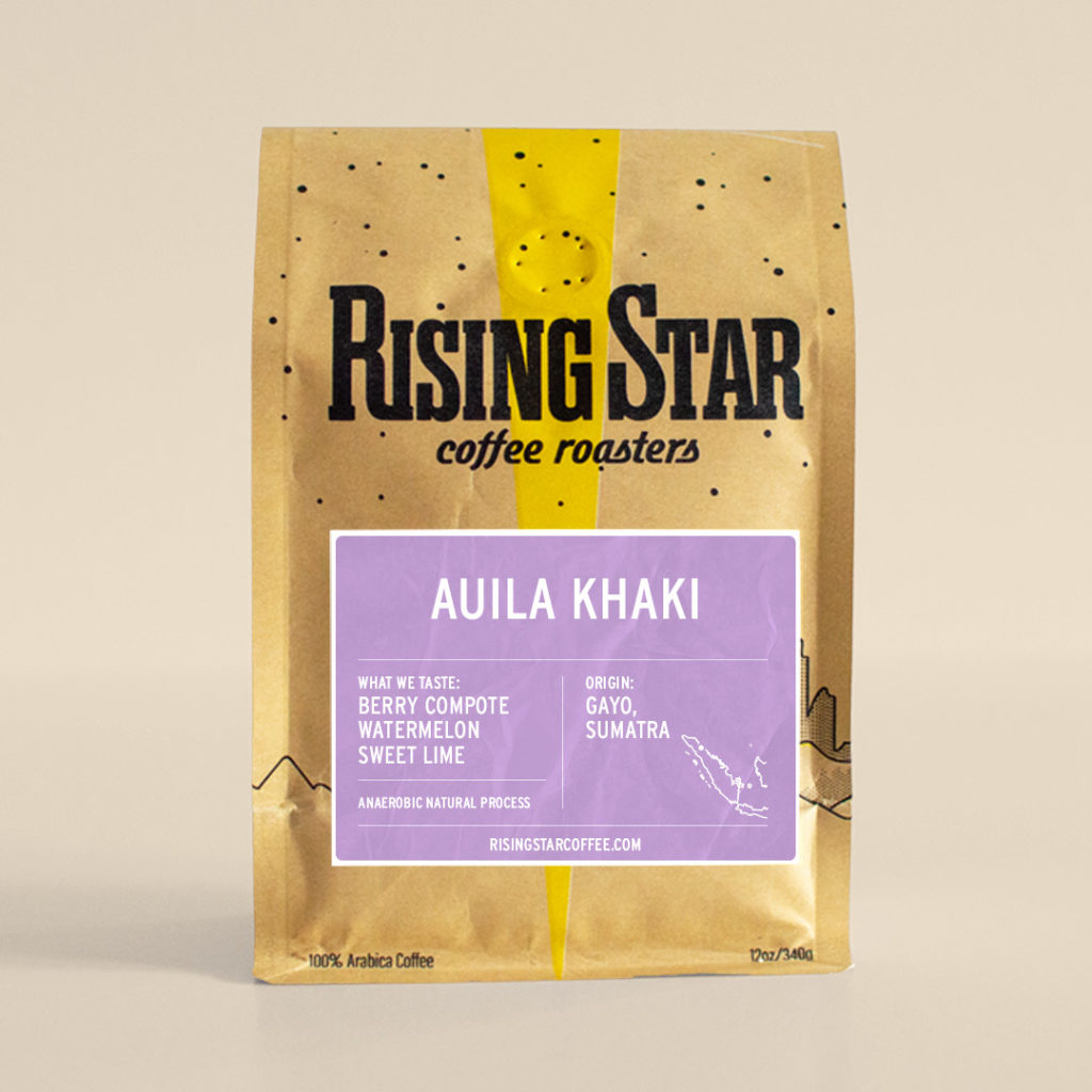 auila khaki anaerobic natural coffee beans