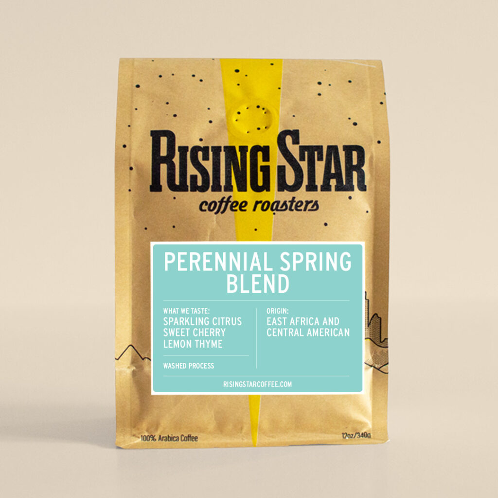 Perennial Spring Blend bag mockup