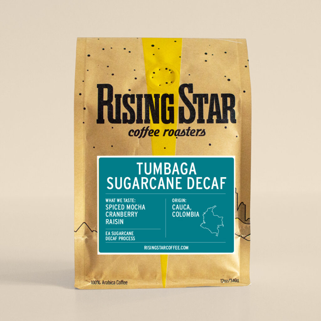 Tumbaga Sugarcane Decaf coffee beans