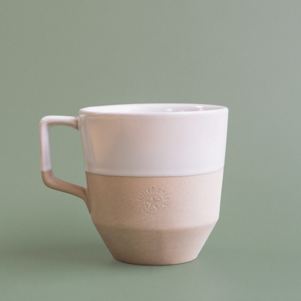 A photo of a single notneutral mug in natural.